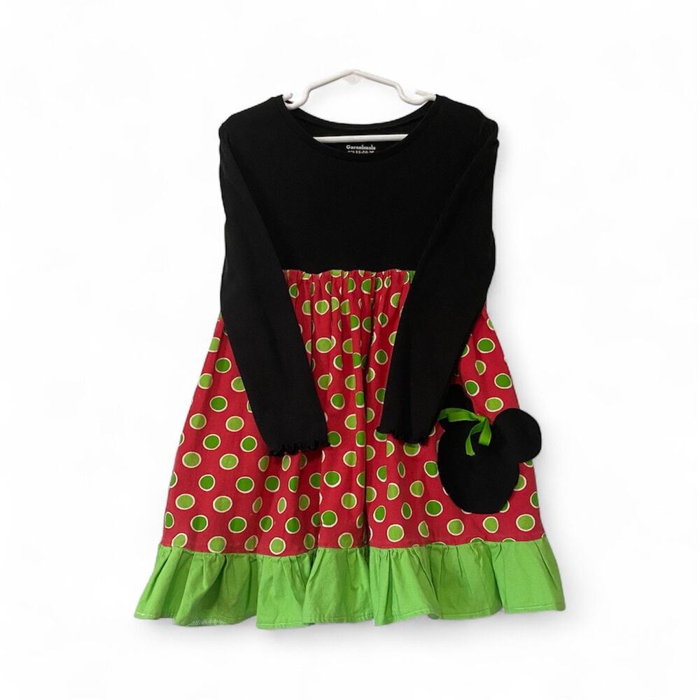 Garanimals Polka Dot Christmas Long Sleeve Shirtdress Legging Set Size 5T